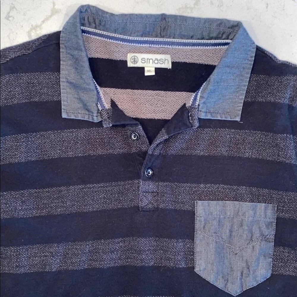 SMASH Long Sleeved Collared Shirt Stitch Fix